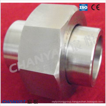 Nickel Alloy Forged Socket Welding Fitting Union B619 Uns N10276, Hastelloy C276